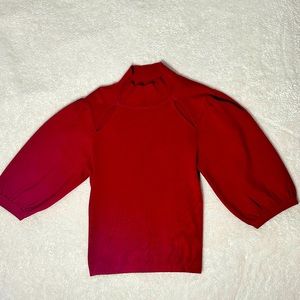 Front cutout Mock neck sweater